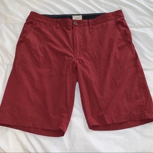 7 Diamonds Red Men's Chino Shorts